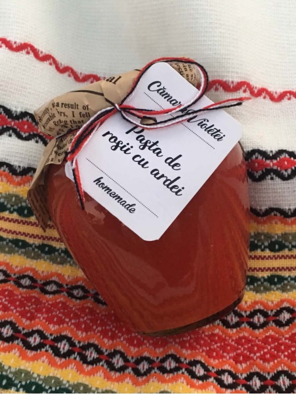 Pasta de rosii cu ardei